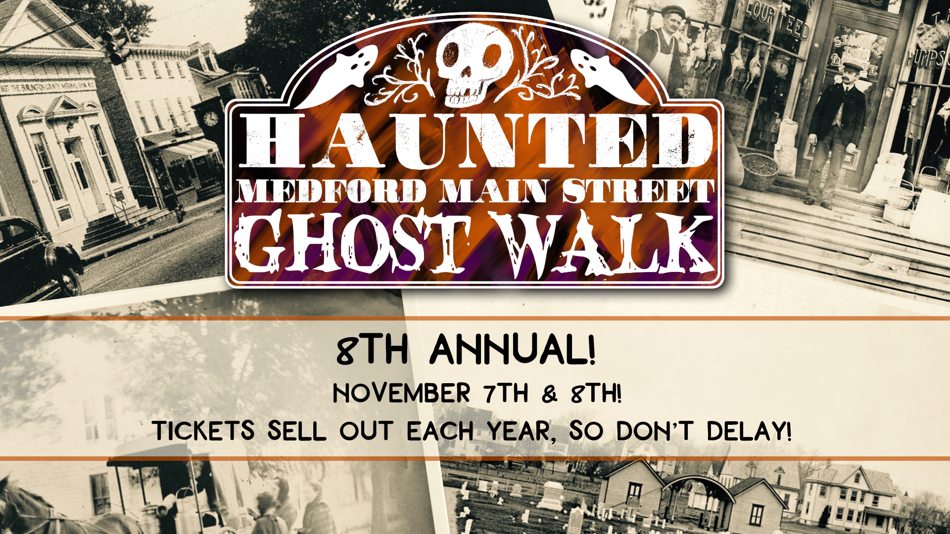 Haunted Walk on Main Street… 👻
