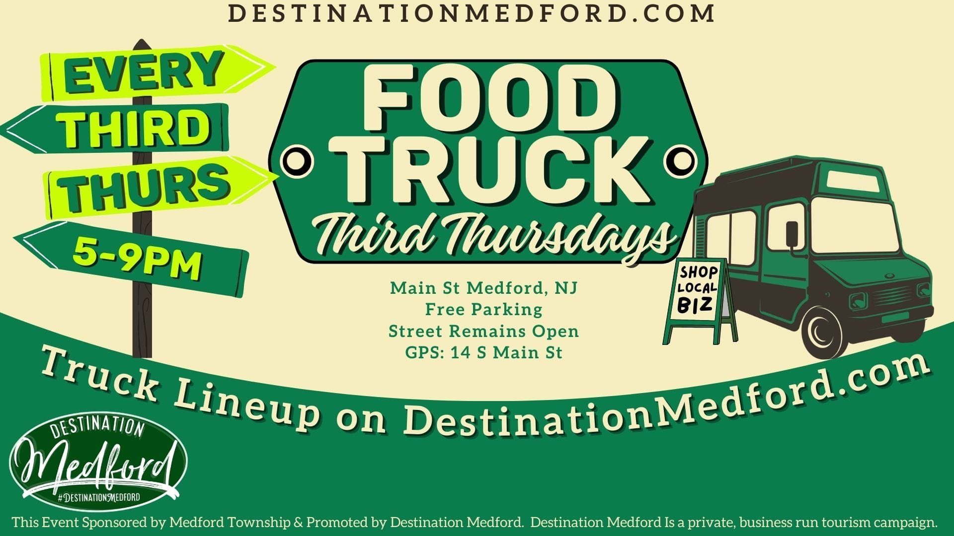 April's Third Thursday Food Trucks!
