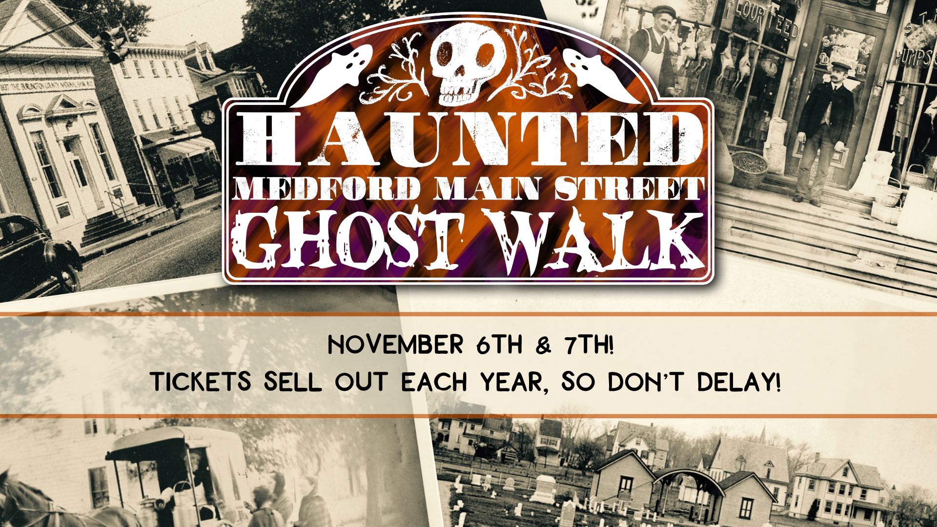 The Haunted Ghost Walk is BACK!